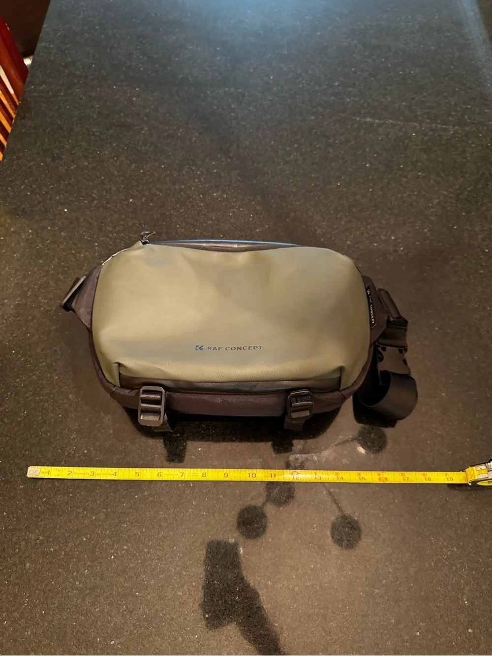 Olive Green Camera bag/ Messenger Sling Bag for Men